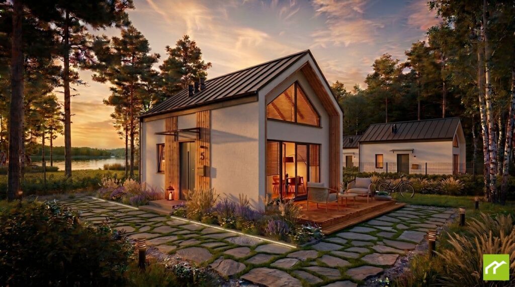 Dom drewniany całoroczny Tossa B