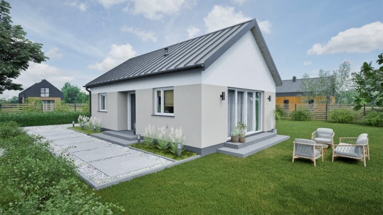 Dom drewniany całoroczny Tasos B