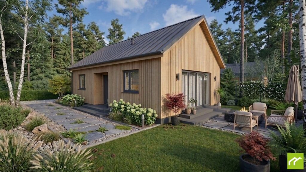 Dom drewniany całoroczny Tasos A