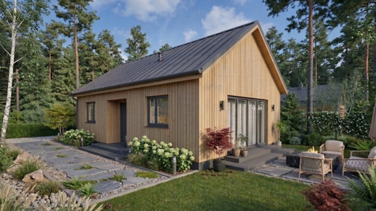 Dom drewniany całoroczny Tasos A