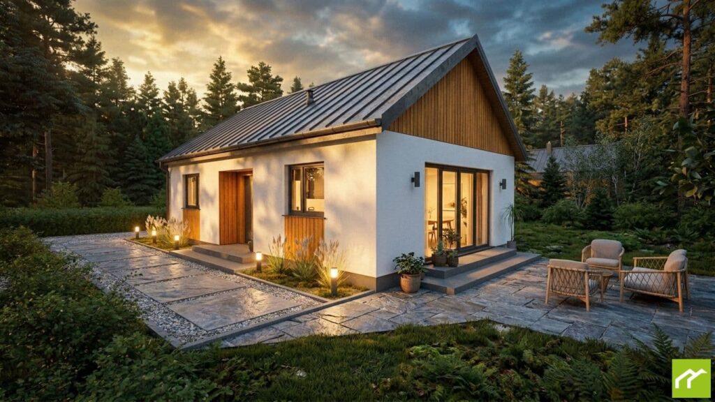 Dom drewniany całoroczny Tasos B