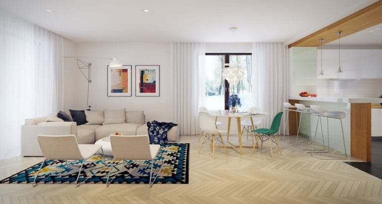 Dom Drewniany Abra Wnętrze 1