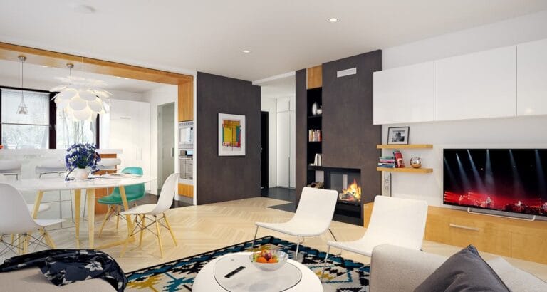 Dom Drewniany Abra Wnętrze 5