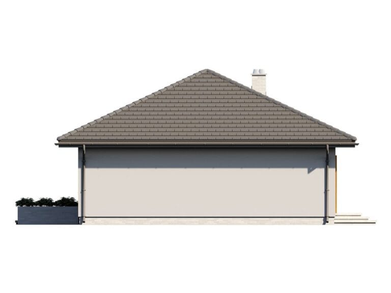 Dom Drewniany Elsa Elewacja 4