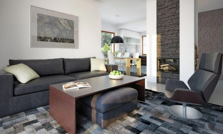 Dom Drewniany Endo Wnętrze 1