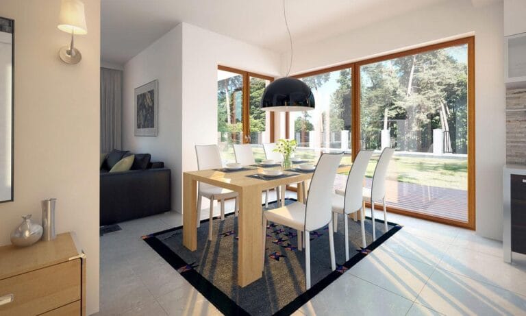 Dom Drewniany Endo Wnętrze 3