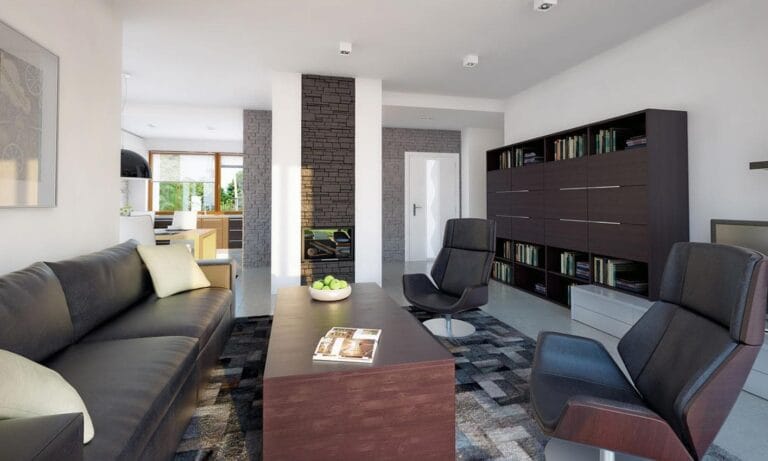 Dom Drewniany Endo Wnętrze 4