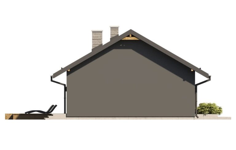 Dom Drewniany Gaja 4 Elewacja 4