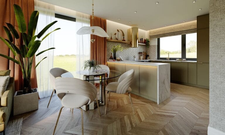 Dom Drewniany Gaja 4 Wnętrze 5