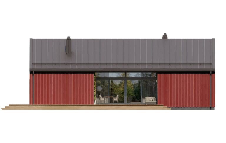 Dom Drewniany Mati Elewacja 2