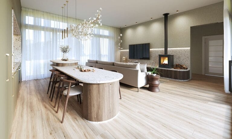 Dom Drewniany Mati Wnętrze