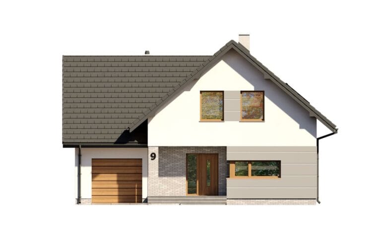 Dom Murowany Dora Elewacja 1