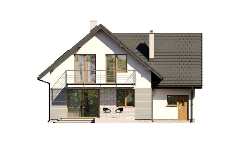 Dom Murowany Dora Elewacja 3