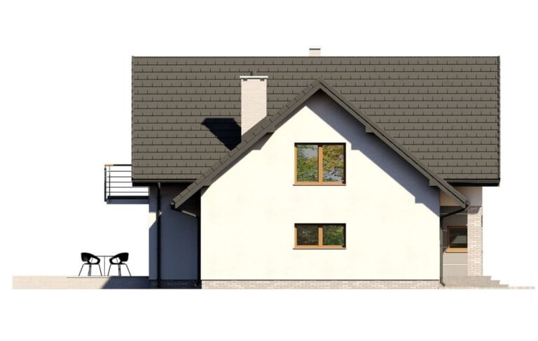 Dom Murowany Dora Elewacja 4