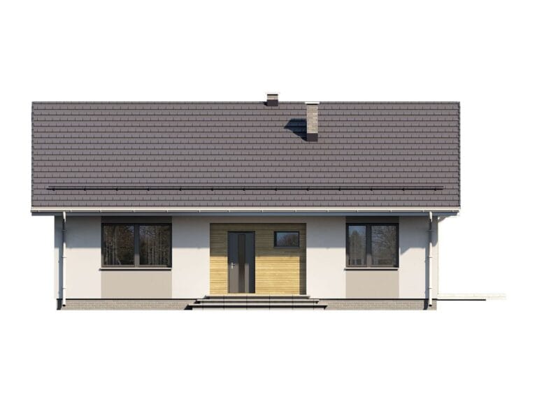Dom Murowany Efi Elewacja 1