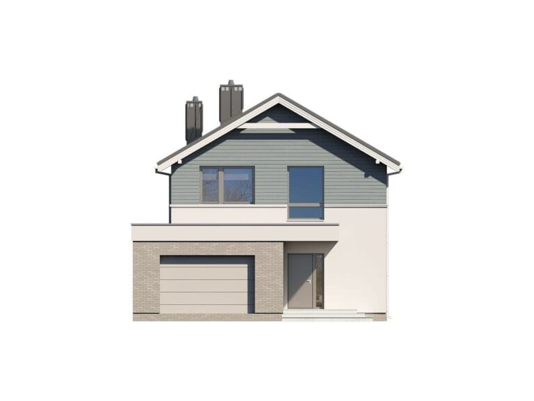 Dom Murowany Emi Elewacja 1