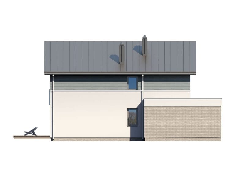 Dom Murowany Emi Elewacja 4