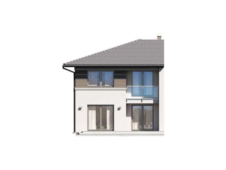 Dom Murowany Emiko Elewacja 2