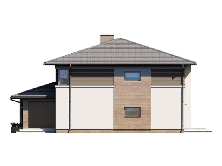 Dom Murowany Emiko Elewacja 3