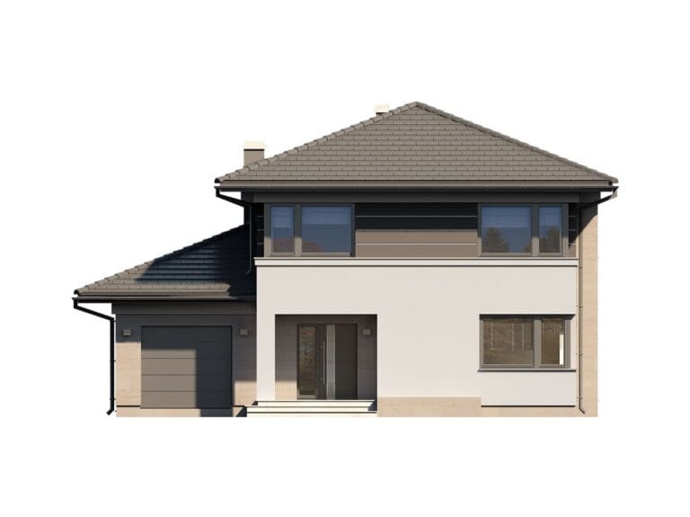 Dom Murowany Enes Elewacja 1