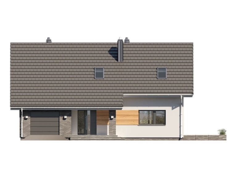 Dom Murowany Fila Elewacja 1