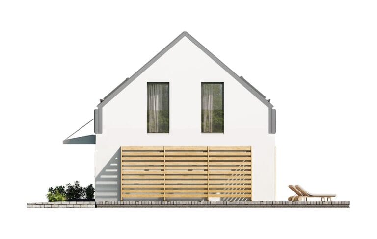 Dom Murowany Gabi 2 Elewacja 2