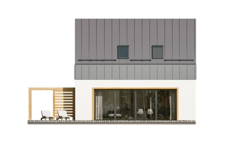 Dom Murowany Gabi 2 Elewacja 3