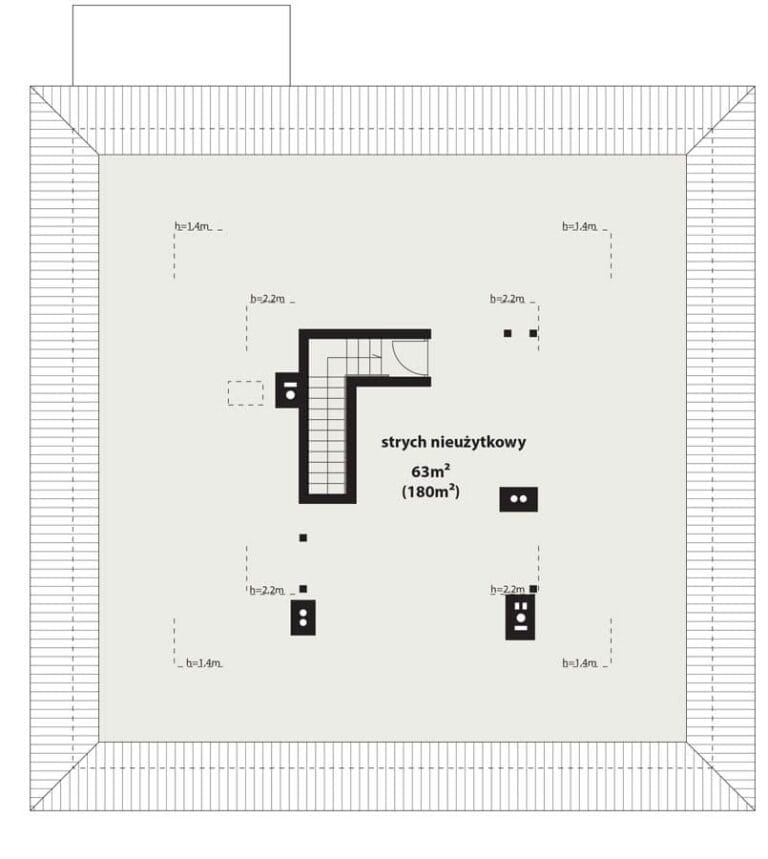 Dom Murowany Irysek 2 Rzut 2