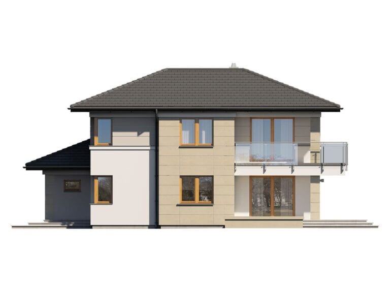 Dom Murowany Karat 3 Elewacja 3