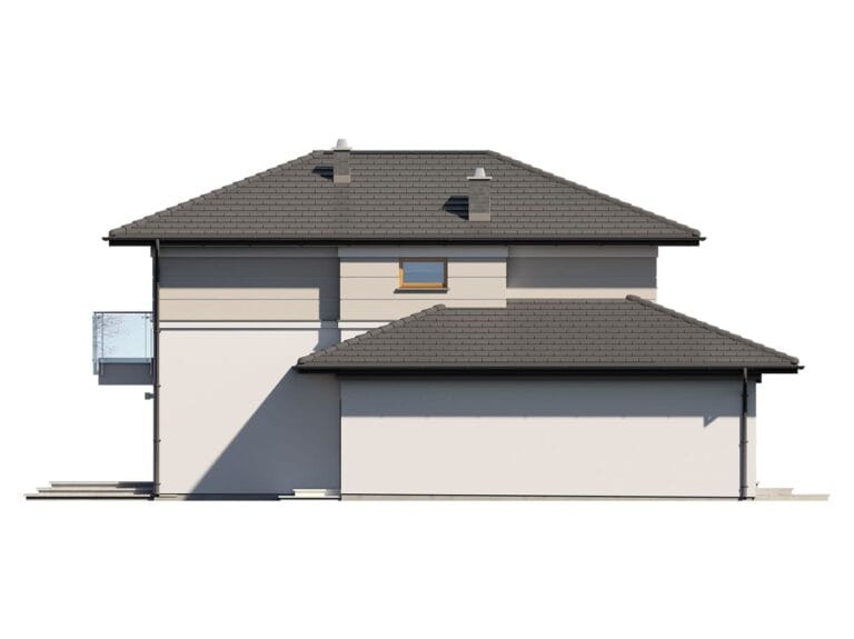 Dom Murowany Karat 3 Elewacja 4