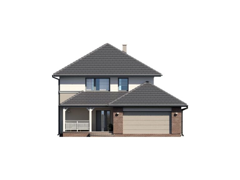 Dom Murowany Karo 2 Elewacja 1