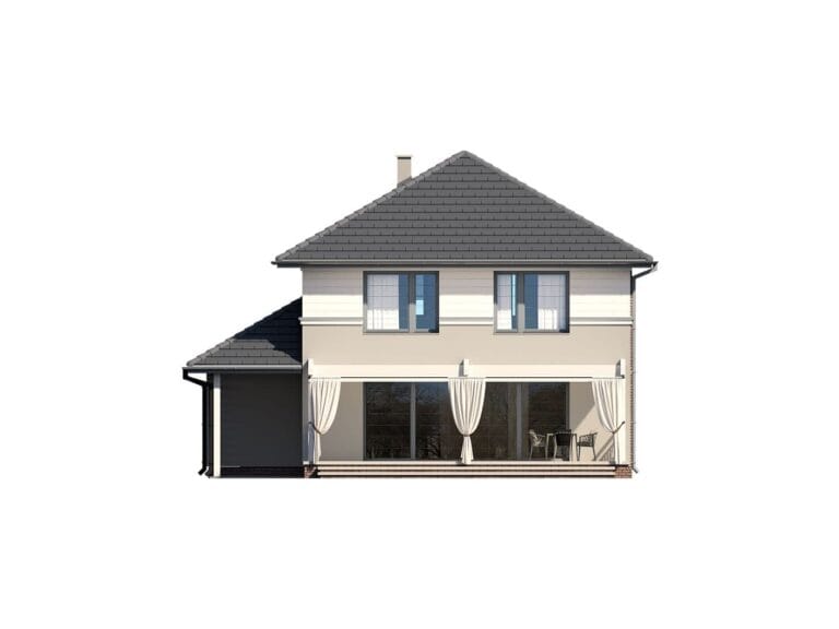 Dom Murowany Karo 2 Elewacja 2