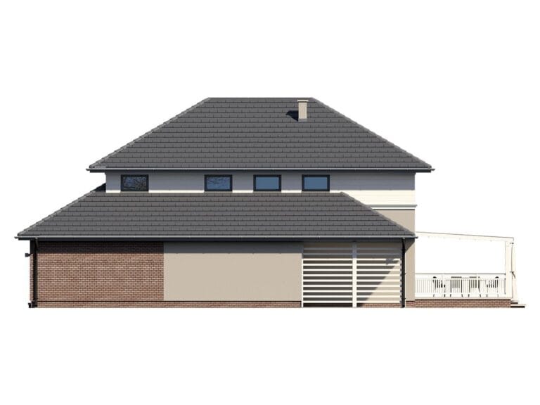 Dom Murowany Karo 2 Elewacja 3