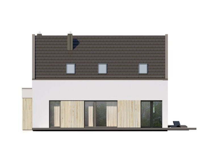 Dom Murowany Nela 3 Elewacja 1