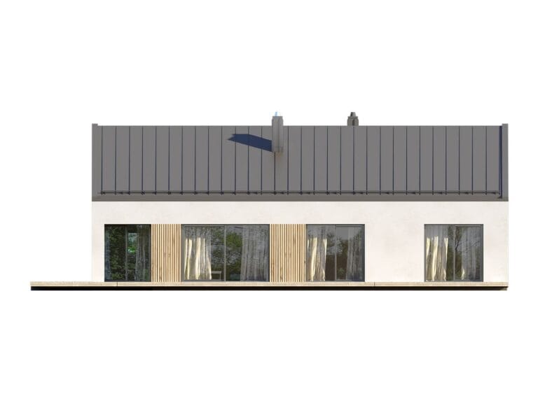 Dom Murowany Semi Elewacja 2