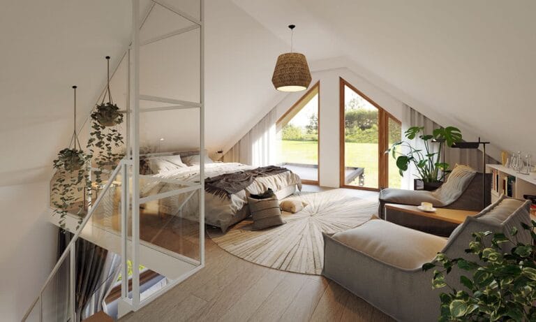 Dom Drewniany Erna 2 Wnętrze 5