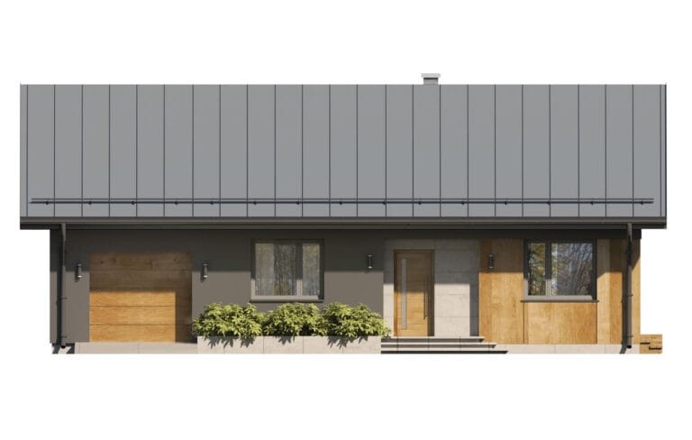 Dom Murowany Gaja 4 Elewacja 1