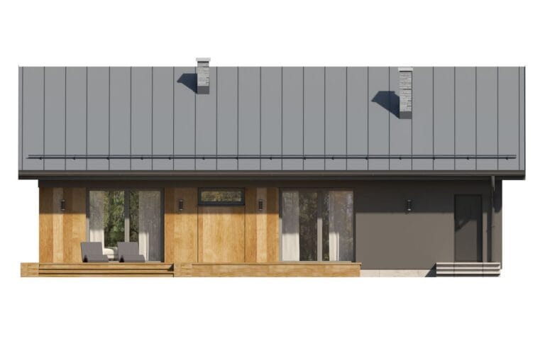 Dom Murowany Gaja 4 Elewacja 3