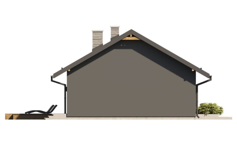 Dom Murowany Gaja 4 Elewacja 4