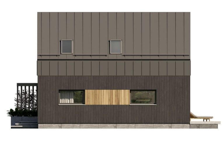 Dom Drewniany Zuza 2 Elewacja 2