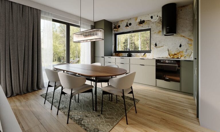 Dom Drewniany Zuza 2 Wnętrze 2