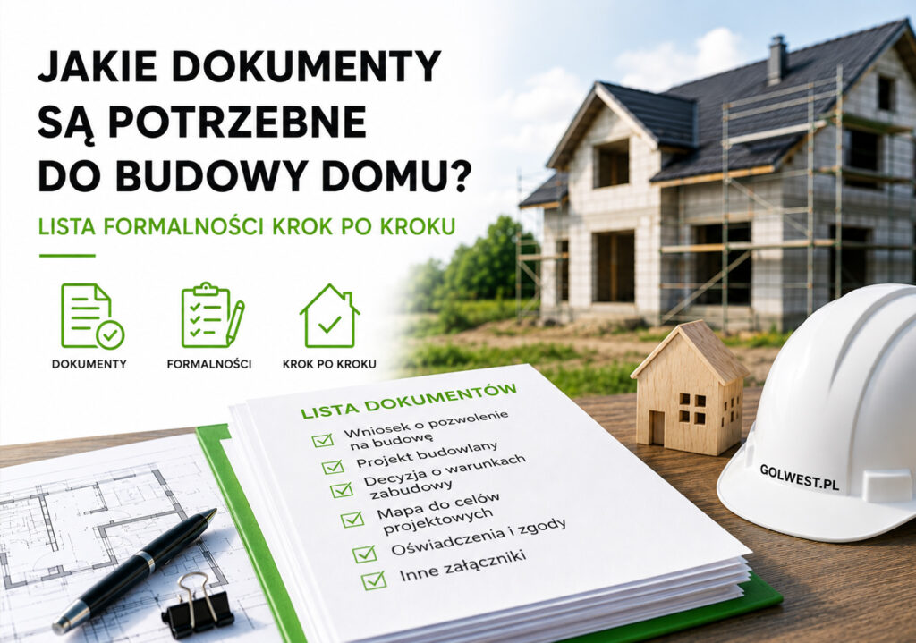 Jakie dokumenty są potrzebne do budowy domu Lista formalności krok po kroku