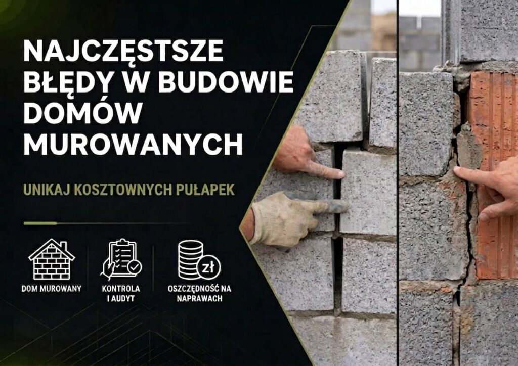 Błędy w budowie domów murowanych
