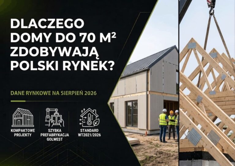 Dlaczego domy do 70 m² zdobywają polski rynek