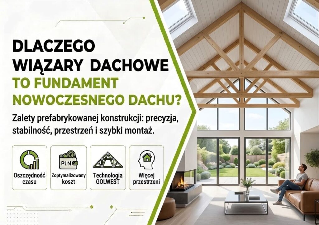 Dlaczego wiązary dachowe to fundament nowoczesnego dachu
