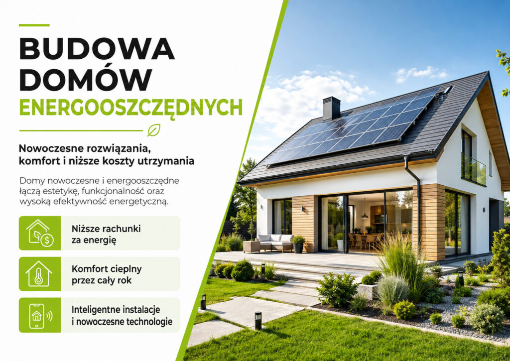 Domy Energooszczędne i nowoczesne - Budowa Golwest