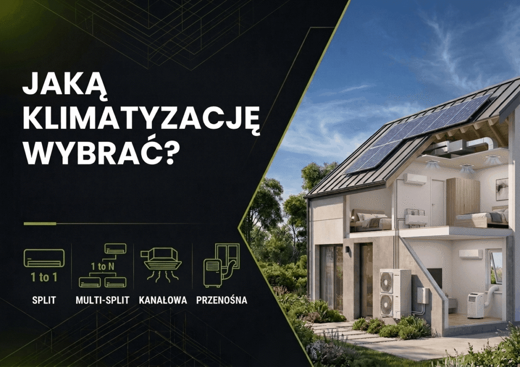 Jaką klimatyzację do domu jednorodzinnego wybrać - poradnik na upały do domu szkieletowego i murowanego