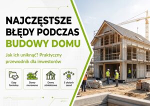 Najczęstsze błędy podczas budowy domu - jak ich uniknąć Praktyczny przewodnik dla inwestorów