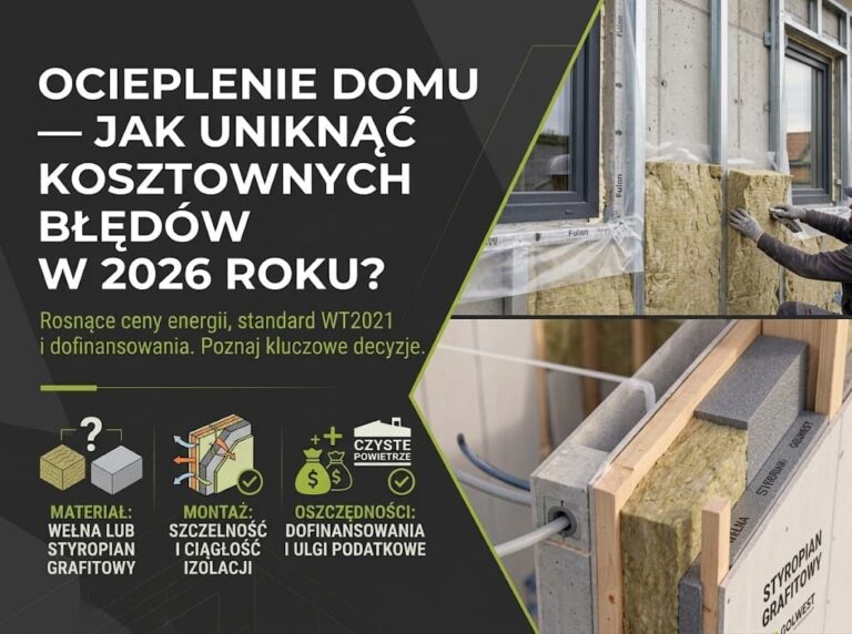 Ocieplenie domu – jaki materiał wybrać i ile można zaoszczędzić