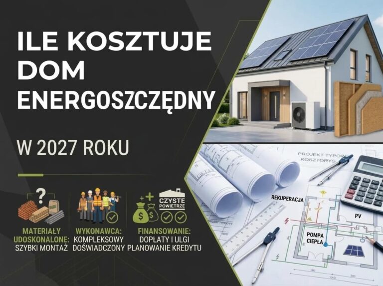 Dom energooszczędny - czy warto go wybudować w 2027 roku